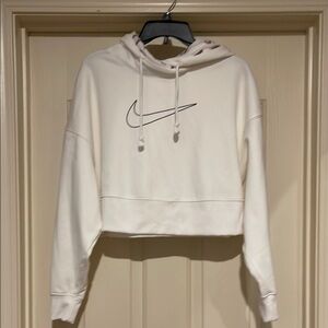 Nike White Sweatshirt Essential Hoodie